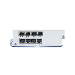 Hirschmann 942 134-999-011 Ethernet Media Module (4) 100/1000 Mbps SFP (4) 10/100/1000 Mbps For: Greyhound 1040 Switches